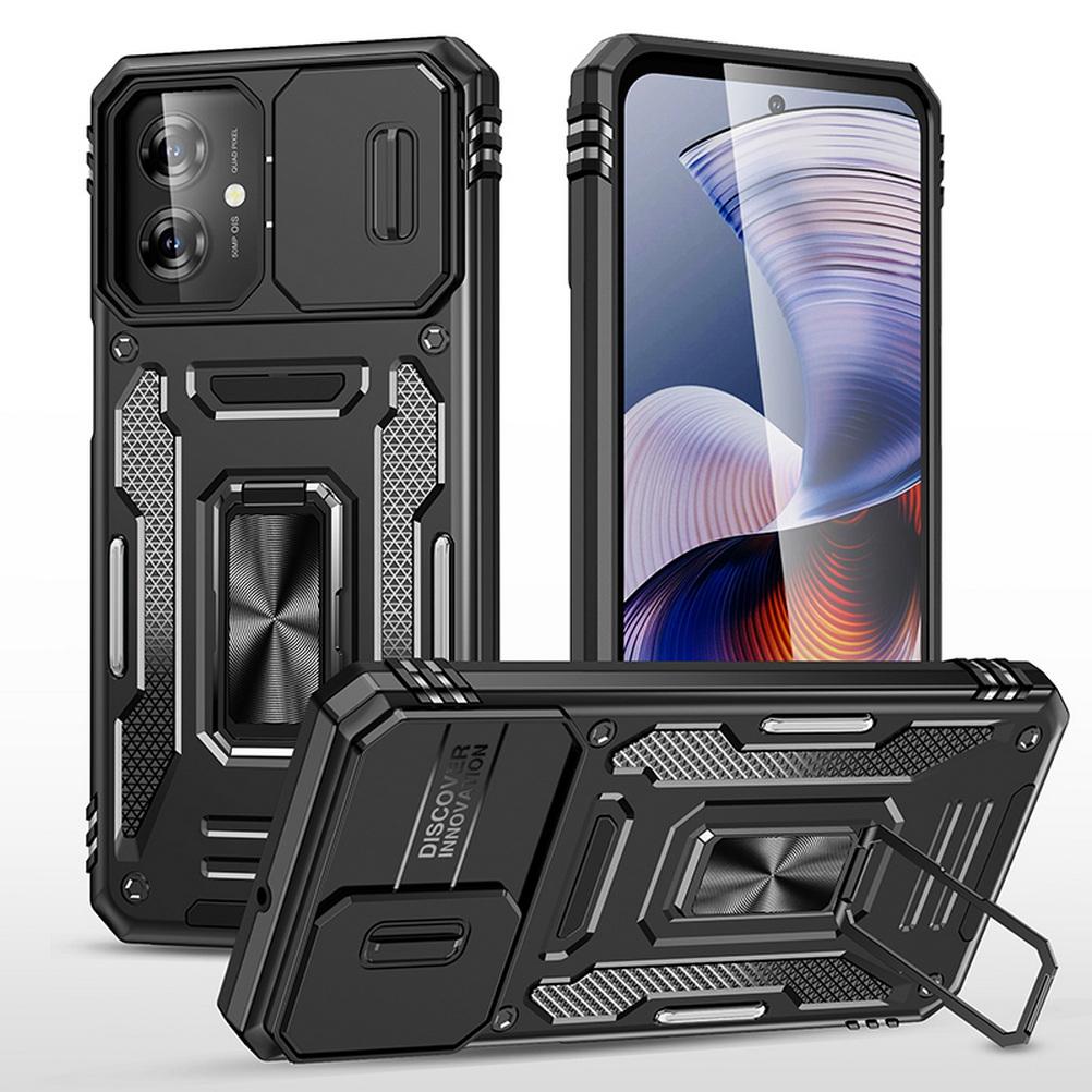 Slid Camera protect case for Moto G55 G84 G54 G24 Power G14 G04 G04S G53 G23 G13 E14 E13 G32 Armor Metal Ring Holder Stand Cover Motorola Moto G54
Slid Camera protect case for Moto G55 G84 G54 G24 Power G14 G04 G04S G53 G23 G13 E14 E13 G32 Armor Metal Ring Holder Stand Cover Motorola Moto G54