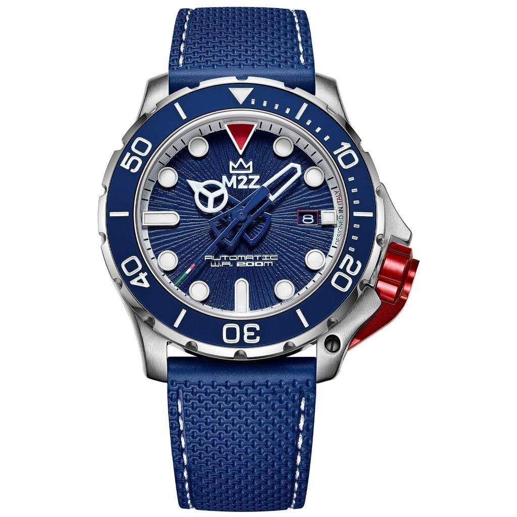 M2Z Diver 200 Sapphire Glass Blue Strap Blue Dial Automatic 200-007 200M Men s Watch синій
M2Z Diver 200 Sapphire Glass Blue Strap Blue Dial Automatic 200-007 200M Men s Watch синій