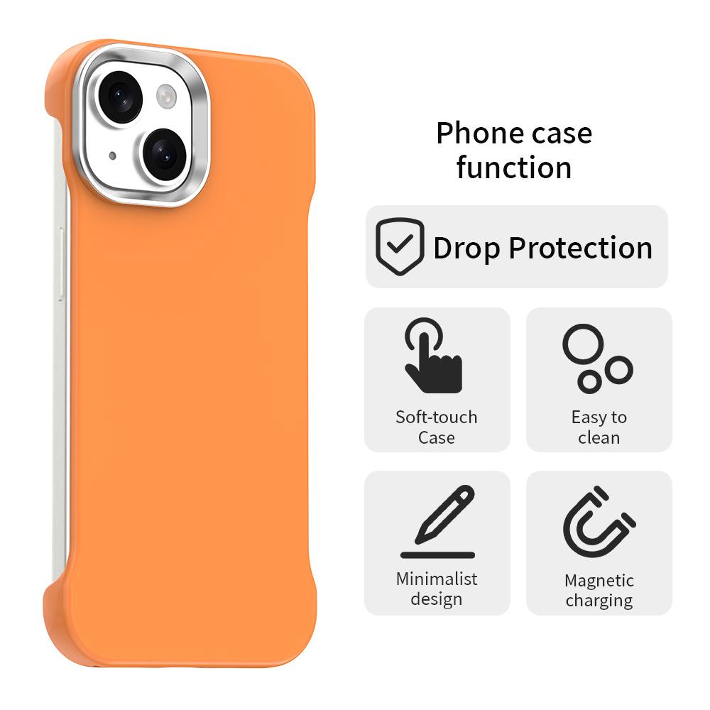For iPhone 15 Magnetic Case Frameless Ultra Thin TPU+PET Phone Cover Reinforced Corners Purple
For iPhone 15 Magnetic Case Frameless Ultra Thin TPU+PET Phone Cover Reinforced Corners Purple