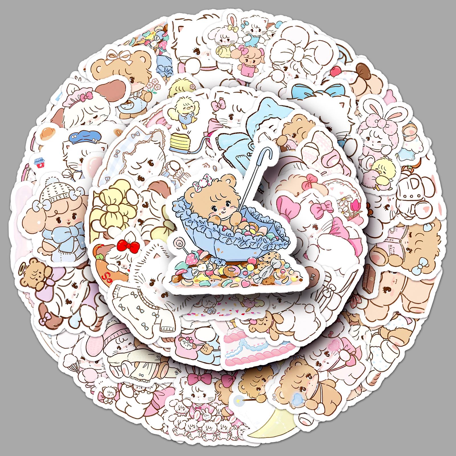 56 Cute Animal Cartoon Mikko Stickers - Waterproof DIY Decoration for Journal & Thermos Cup
56 Cute Animal Cartoon Mikko Stickers - Waterproof DIY Decoration for Journal & Thermos Cup