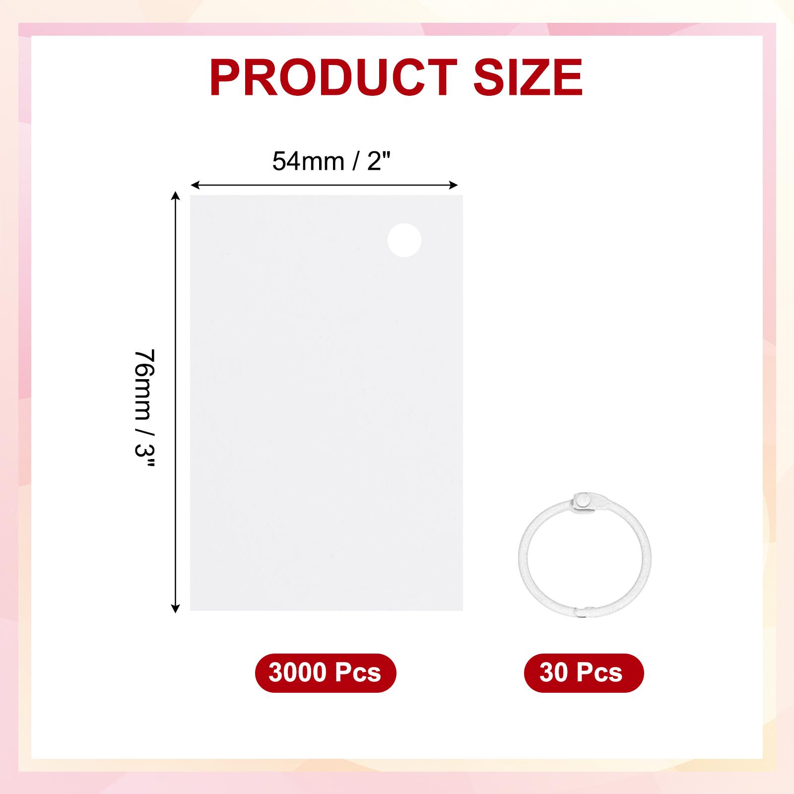 3000Pcs Colored Index Card Small Index Flash Cards with 30 Ring Study Card Blank Note Card for Learning Study Craft DIY белый
3000Pcs Colored Index Card Small Index Flash Cards with 30 Ring Study Card Blank Note Card for Learning Study Craft DIY белый
