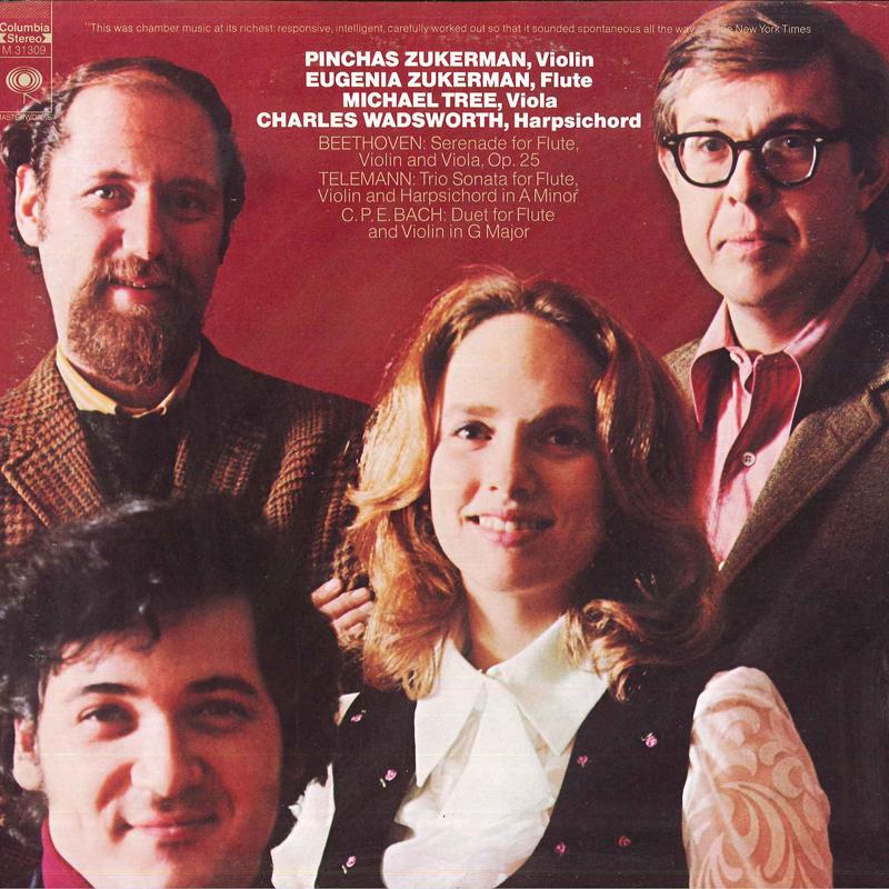 LP Record PINCHAS ZUKERMAN, EUGENIA ZUKERMAN, - Music For Flute, Strings And Harpsi M31309 Columbia Master 1972 US Classical Used
LP Record PINCHAS ZUKERMAN, EUGENIA ZUKERMAN, - Music For Flute, Strings And Harpsi M31309 Columbia Master 1972 US Classical Used