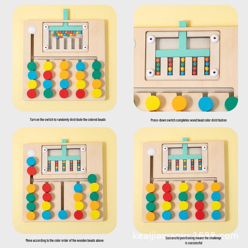 Children s Wooden Color Sorting Game: Four-Color Educational Puzzle for Logical Thinking Development Four-Color Movement
Children s Wooden Color Sorting Game: Four-Color Educational Puzzle for Logical Thinking Development Four-Color Movement