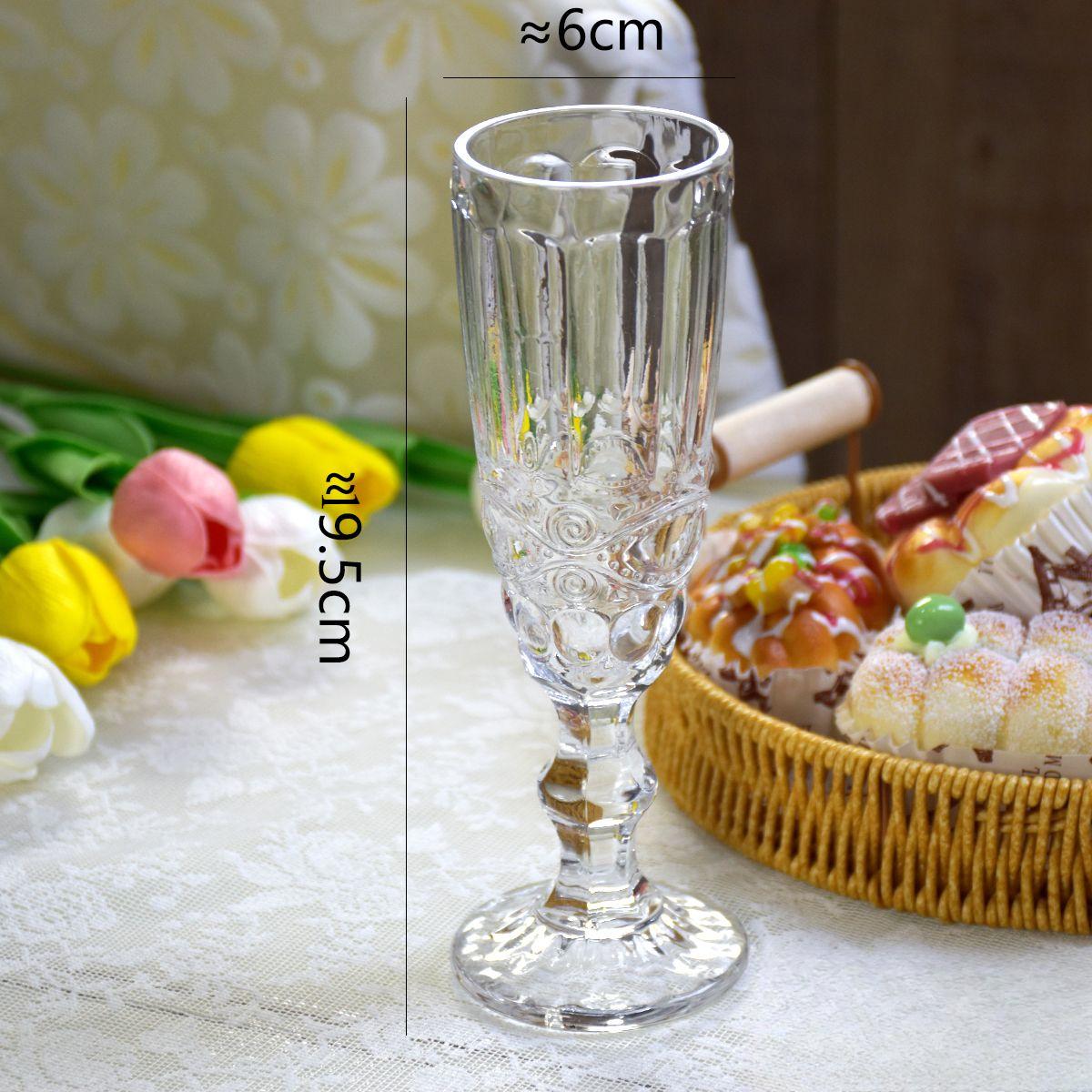 150ml 5oz Glass Mugs Household Vintage Embossed Heavy Thick Glassware Colored Cups Colored Champagne Flute Glasses Goblet Cups 150ml
150ml 5oz Glass Mugs Household Vintage Embossed Heavy Thick Glassware Colored Cups Colored Champagne Flute Glasses Goblet Cups 150ml