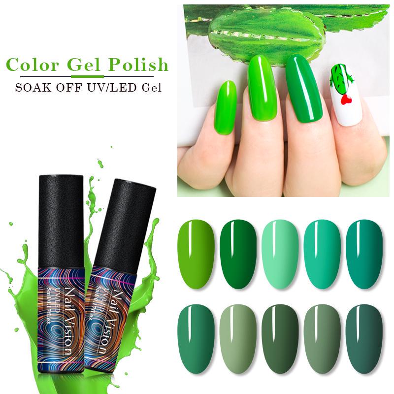 Nail Vision 5 мл зеленого цвета, замачиваемый УФ-гель, долговечный гель для ногтей, цветное покрытие
Nail Vision 5 мл зеленого цвета, замачиваемый УФ-гель, долговечный гель для ногтей, цветное покрытие