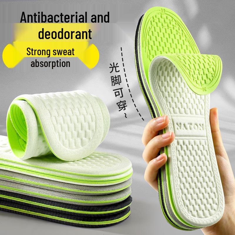Wormwood Antibacterial Deodorant Insole - Sweat-Absorbent, Breathable, Thin, Comfortable for Sports & Leisure, Unisex 35-36 сірий колір
Wormwood Antibacterial Deodorant Insole - Sweat-Absorbent, Breathable, Thin, Comfortable for Sports & Leisure, Unisex 35-36 сірий колір