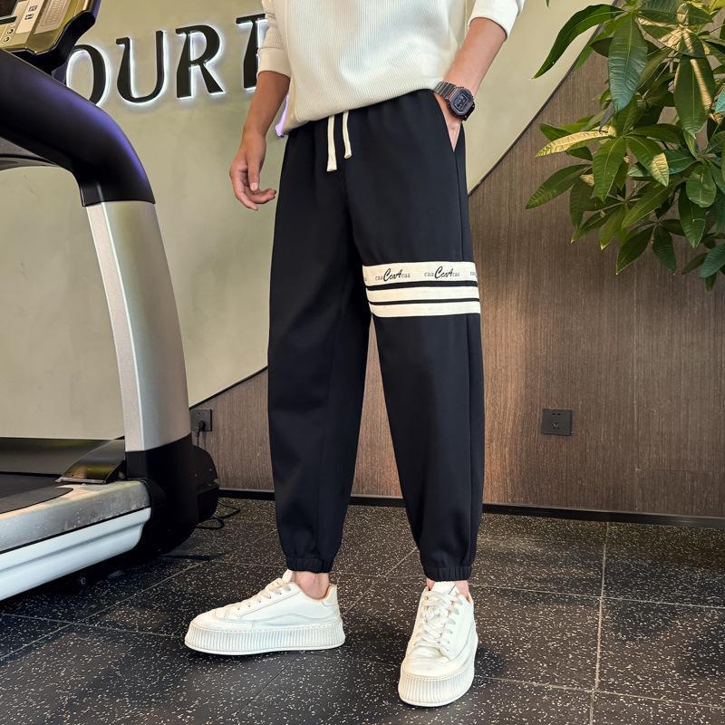 Men s Tapered Nine-Point Harem Sweatpants - 2024 Spring/Autumn Casual Style Large (115-125 jin recommended) чёрный
Men s Tapered Nine-Point Harem Sweatpants - 2024 Spring/Autumn Casual Style Large (115-125 jin recommended) чёрный