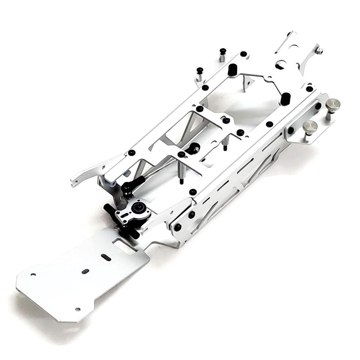 KF Ultra-Lightweight Aluminum Chassis for Tamiya 1/10 4WD Hot Shot/Hot Shot II/Boomerang (Silver)
KF Ultra-Lightweight Aluminum Chassis for Tamiya 1/10 4WD Hot Shot/Hot Shot II/Boomerang (Silver)