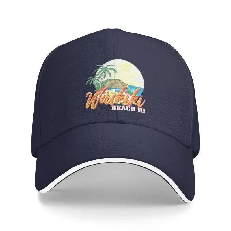 Classic Hawaii Waikiki Beach Baseball Cap Women Men Custom Adjustable Unisex Tropical Palm Tree Dad Hat Summer One Size
Classic Hawaii Waikiki Beach Baseball Cap Women Men Custom Adjustable Unisex Tropical Palm Tree Dad Hat Summer One Size