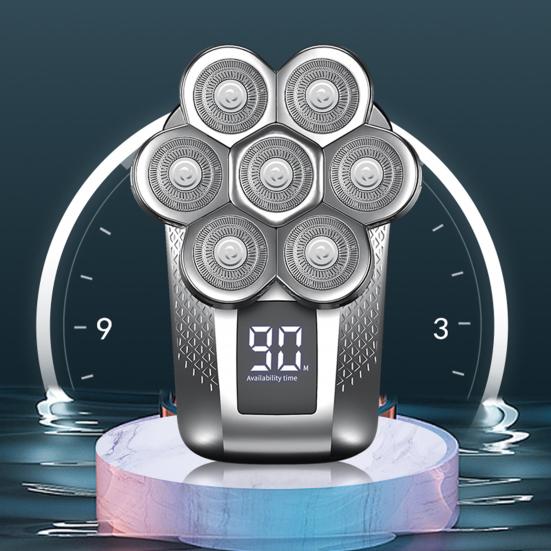 Yousheng Head Shaver Триммер для влажных и сухих волос со светодиодным дисплеем IPX7 Водонепроницаемая многофункциональная 7D перезаряжаемая роторная бритва 5-в-1
Yousheng Head Shaver Триммер для влажных и сухих волос со светодиодным дисплеем IPX7 Водонепроницаемая многофункциональная 7D перезаряжаемая роторная бритва 5-в-1