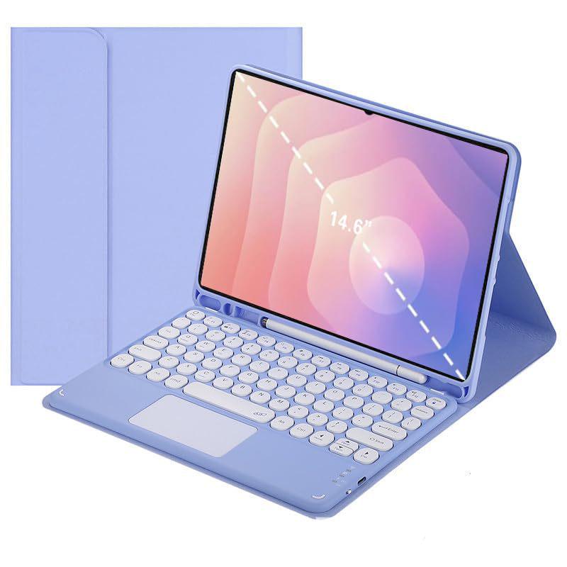 Samsung Galaxy Tab S11 Ultra Protective Case with Bluetooth Keyboard for S10/S9/S8 Ultra. 14.6
Samsung Galaxy Tab S11 Ultra Protective Case with Bluetooth Keyboard for S10/S9/S8 Ultra. 14.6