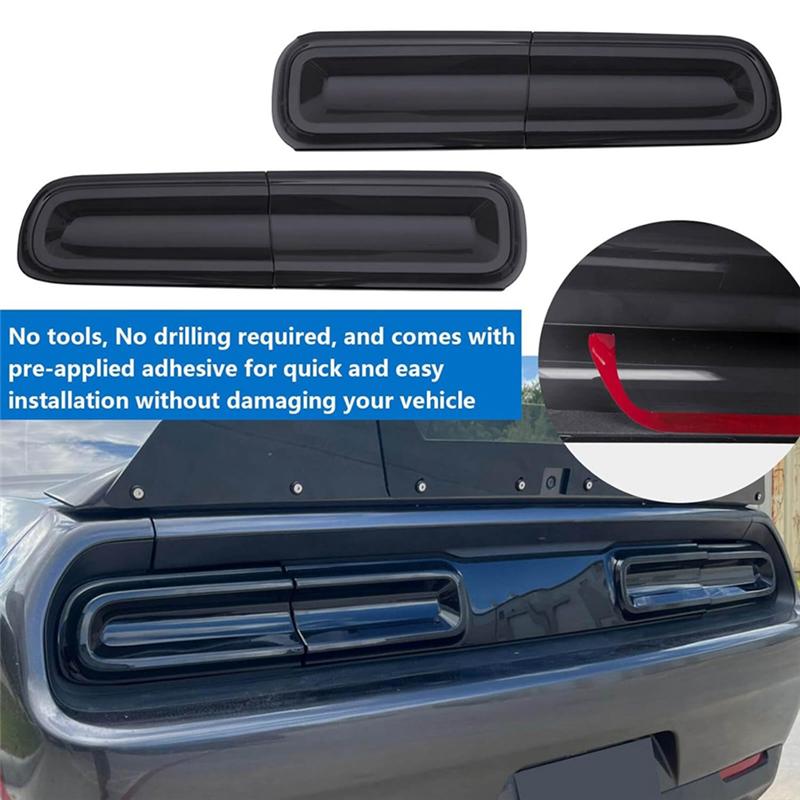 L10A Tail Light Cover Rear Light Guard Taillight Cover For Dodge Challenger Taillight Decorative Upper Taillight Cover як показано кольору
L10A Tail Light Cover Rear Light Guard Taillight Cover For Dodge Challenger Taillight Decorative Upper Taillight Cover як показано кольору