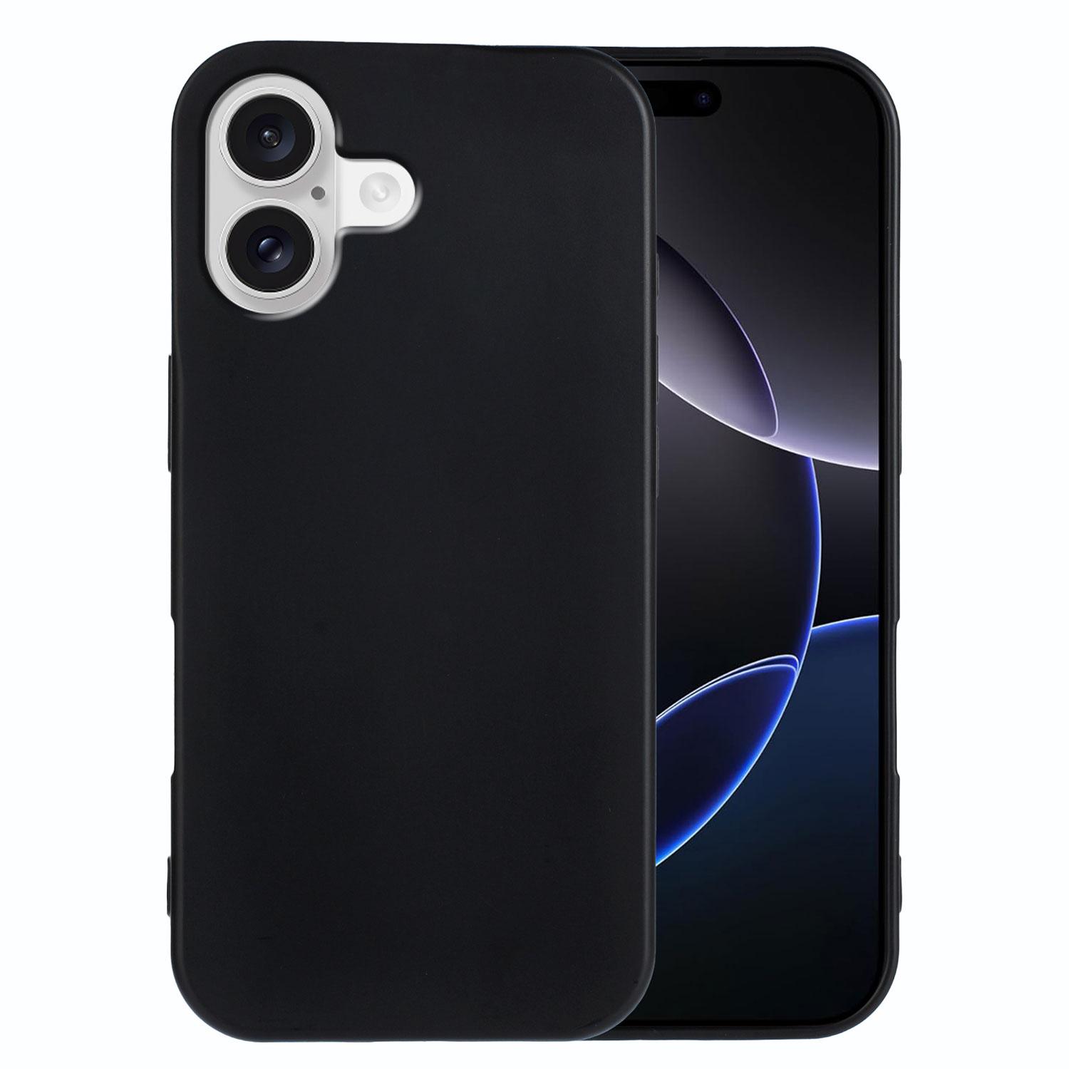 For iPhone 17 TPU Case Soft Matte Anti-fingerprint Phone Back Cover Black
For iPhone 17 TPU Case Soft Matte Anti-fingerprint Phone Back Cover Black