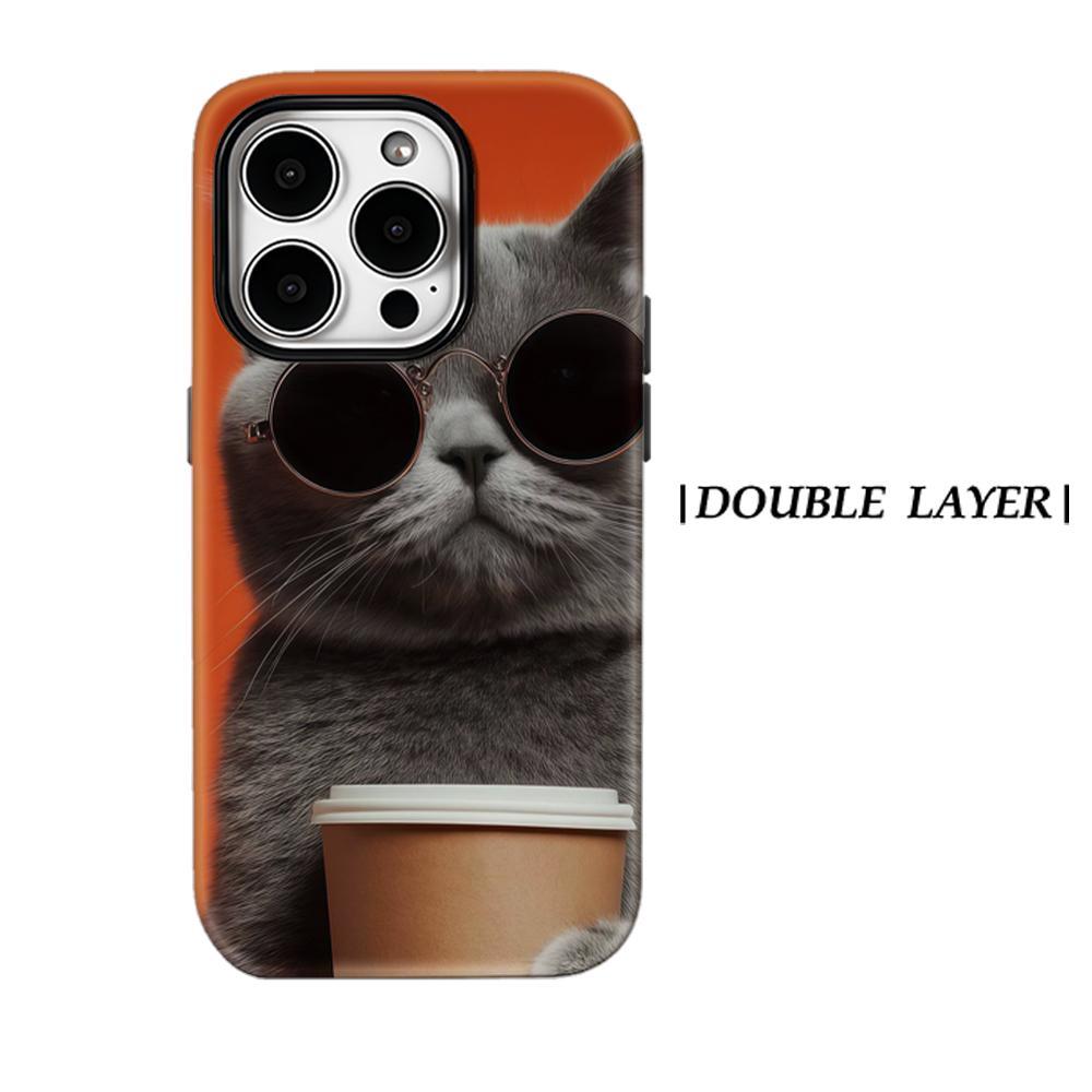 Cool CatFor Magnetic Phone Case for IPhone 17 16 15 14 13 Pro Max Plus Single Double-layer Tough Case IPHONE13
Cool CatFor Magnetic Phone Case for IPhone 17 16 15 14 13 Pro Max Plus Single Double-layer Tough Case IPHONE13