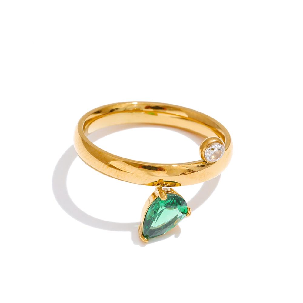 Yhpup Size 678 High Quality Stainless Steel Green CZ Zirconia Chic Korean Ring Fashion Exquisite Polished Smooth Finger Jewelry 6
Yhpup Size 678 High Quality Stainless Steel Green CZ Zirconia Chic Korean Ring Fashion Exquisite Polished Smooth Finger Jewelry 6