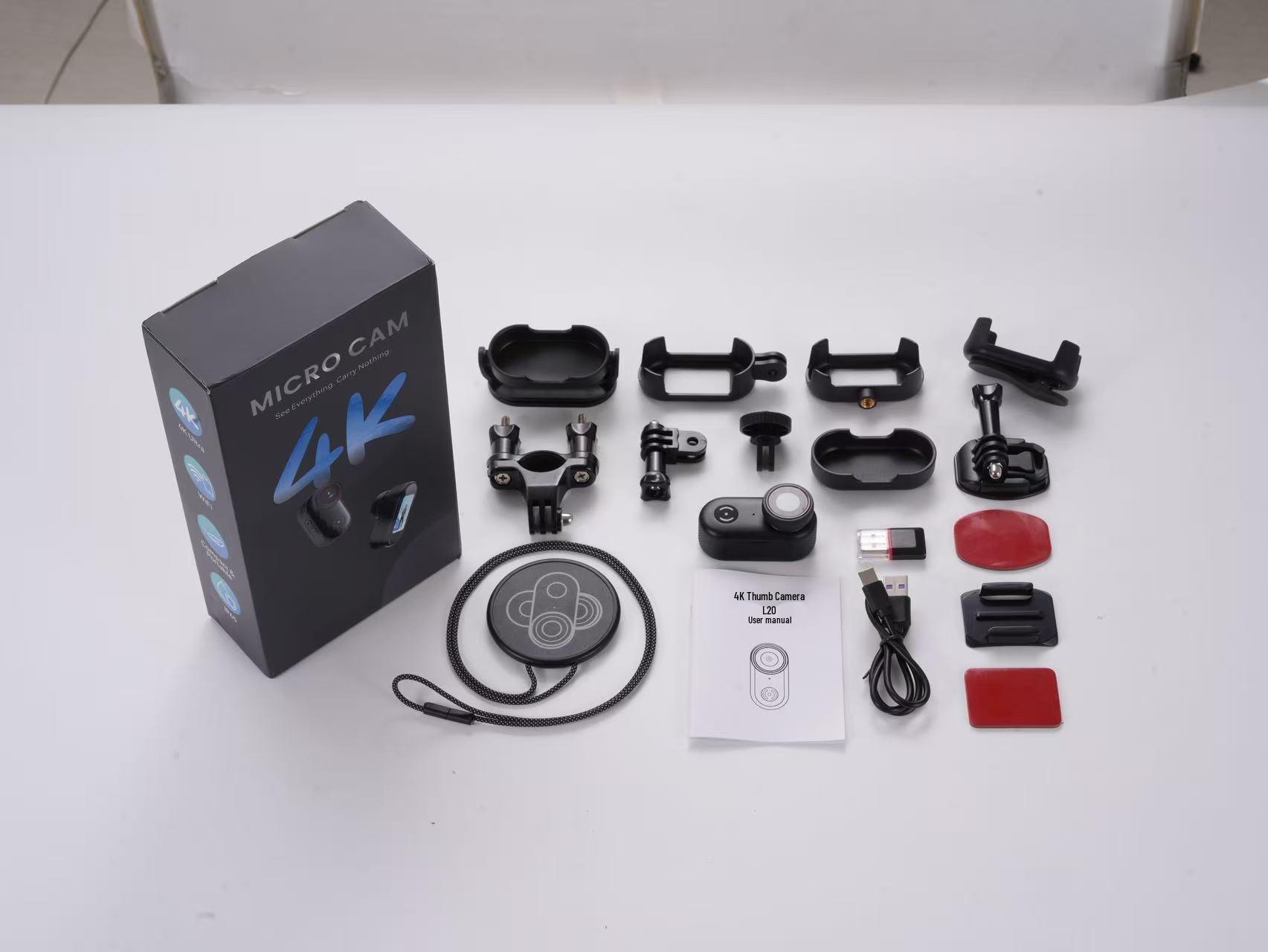 4K Vlog Camera: Cycling & Pet Recording Thumb Camcorder DV
4K Vlog Camera: Cycling & Pet Recording Thumb Camcorder DV