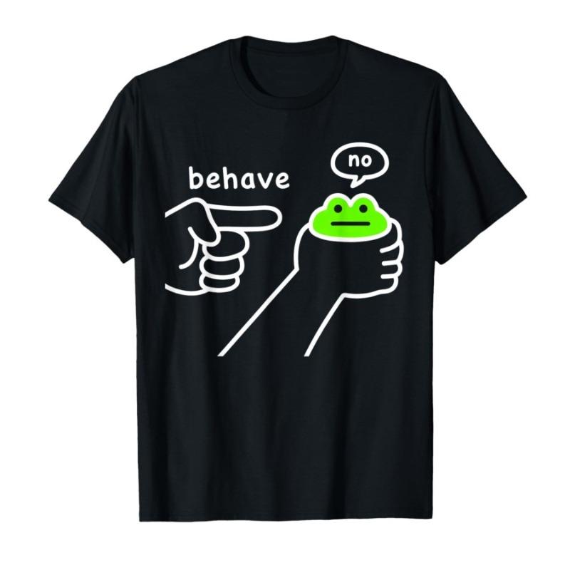 Dishonest Frog Funny Frog Meme Behave No Cartoon Design Tshirt for Unisex Women T Shirts Short Sleeve Tops 3XL
Dishonest Frog Funny Frog Meme Behave No Cartoon Design Tshirt for Unisex Women T Shirts Short Sleeve Tops 3XL