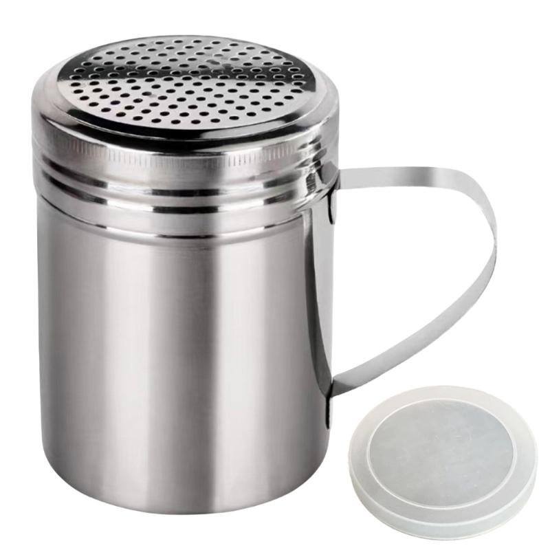 Accurate Powder Dispenser Shakers with Uniform Sprinkling for Perfect Baking Coffee Garnishing Stainless Steel Construction
Accurate Powder Dispenser Shakers with Uniform Sprinkling for Perfect Baking Coffee Garnishing Stainless Steel Construction