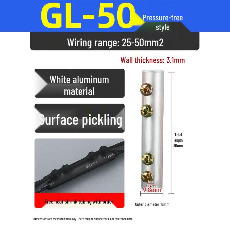 GTLC Copper-Aluminum Crimp-Free Wire Connector
GTLC Copper-Aluminum Crimp-Free Wire Connector