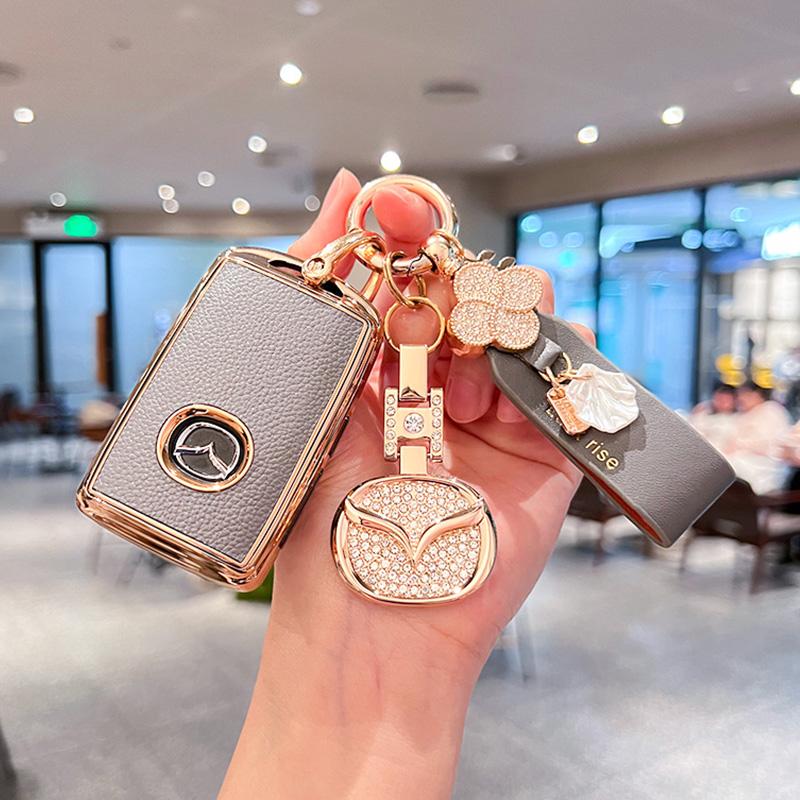 2025 Hot New Design TPU+Leather Key case For Mazda mazda cx30/mazda 3/mazda 2/cx-3/cx-5/skyactiv Car Remote Key Cover Case Casin сірий колір
2025 Hot New Design TPU+Leather Key case For Mazda mazda cx30/mazda 3/mazda 2/cx-3/cx-5/skyactiv Car Remote Key Cover Case Casin сірий колір