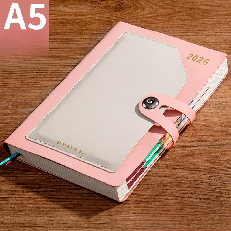 2026 Planner, 400 pages, with monthly tags. Pink рожевий
2026 Planner, 400 pages, with monthly tags. Pink рожевий