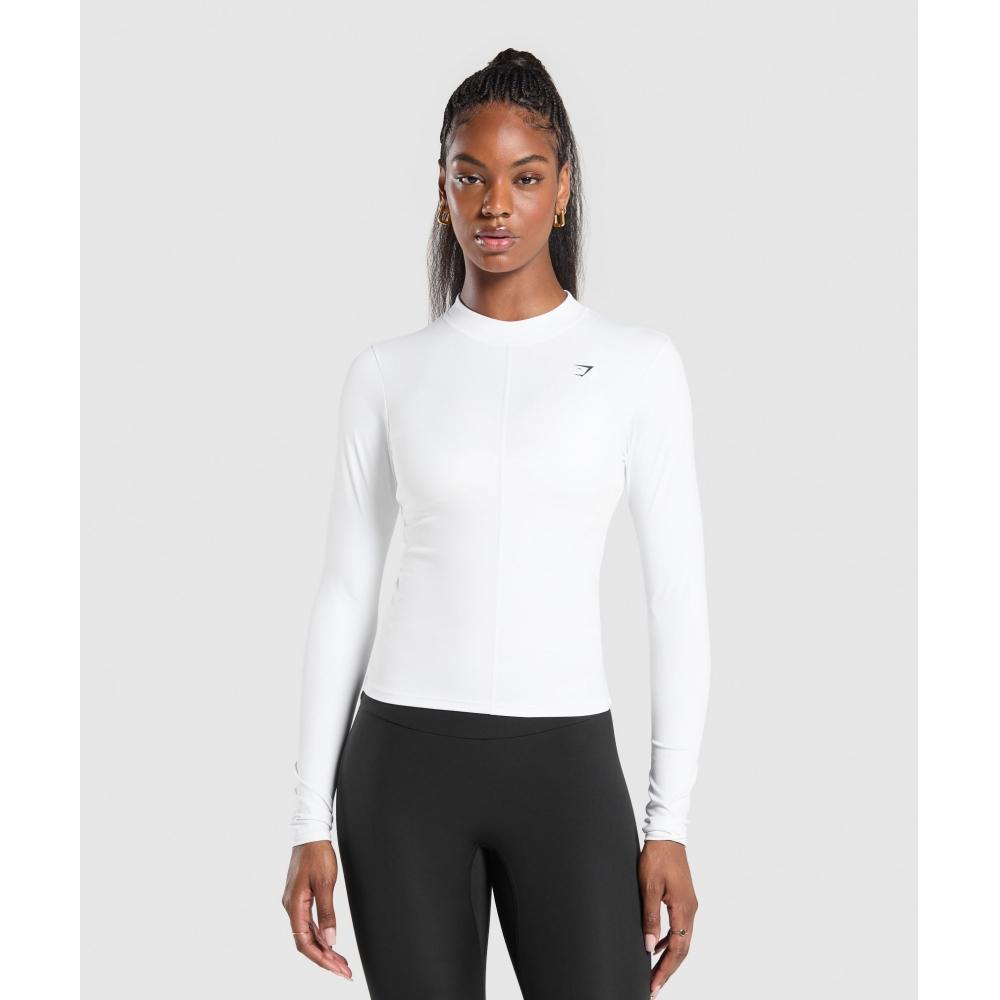 Gymshark Повседневный топ с высоким воротом и длинными рукавами, белый B9a6b Wb57 L
Gymshark Повседневный топ с высоким воротом и длинными рукавами, белый B9a6b Wb57 L