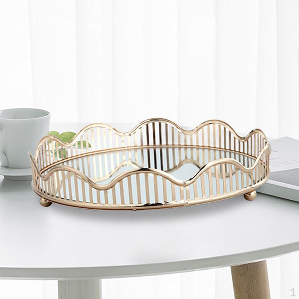 Fruit Tray Candle Mirror Storage Plate Home Desktop Decorative Jewelry Cosmetics L
Fruit Tray Candle Mirror Storage Plate Home Desktop Decorative Jewelry Cosmetics L