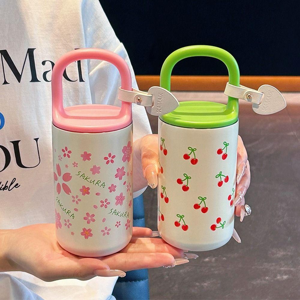 400ml Insulated Mug Stainless Steel Thermos Practical Insulated Water Bottle Girls Style E
400ml Insulated Mug Stainless Steel Thermos Practical Insulated Water Bottle Girls Style E