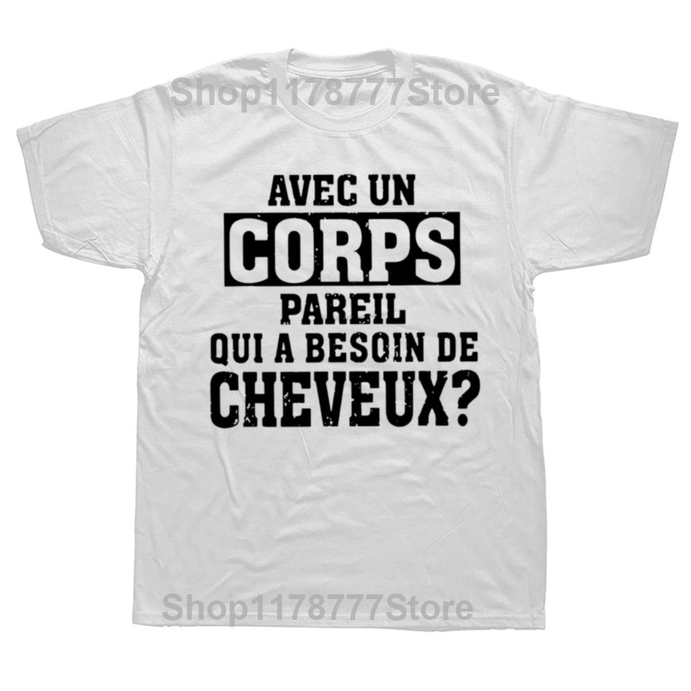 Do Bodies Like This Require Hair T Shirt Funny French Text Humor Papa Gift Tee Tops 100 Cotton Soft Unisex Tsihrt EU Size S
Do Bodies Like This Require Hair T Shirt Funny French Text Humor Papa Gift Tee Tops 100 Cotton Soft Unisex Tsihrt EU Size S