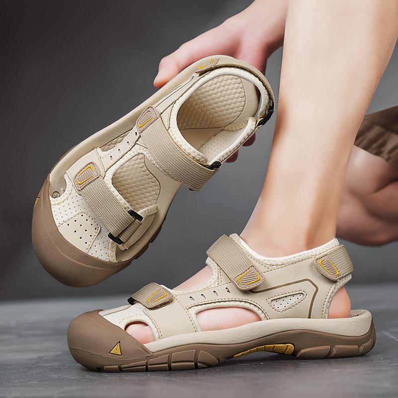 New Fashion Summer Casual Men s Shoes Beach Sandals Quality Closed Toe Sandals Soft Breathable Large Size Men Sandals Size 38-46 46
New Fashion Summer Casual Men s Shoes Beach Sandals Quality Closed Toe Sandals Soft Breathable Large Size Men Sandals Size 38-46 46