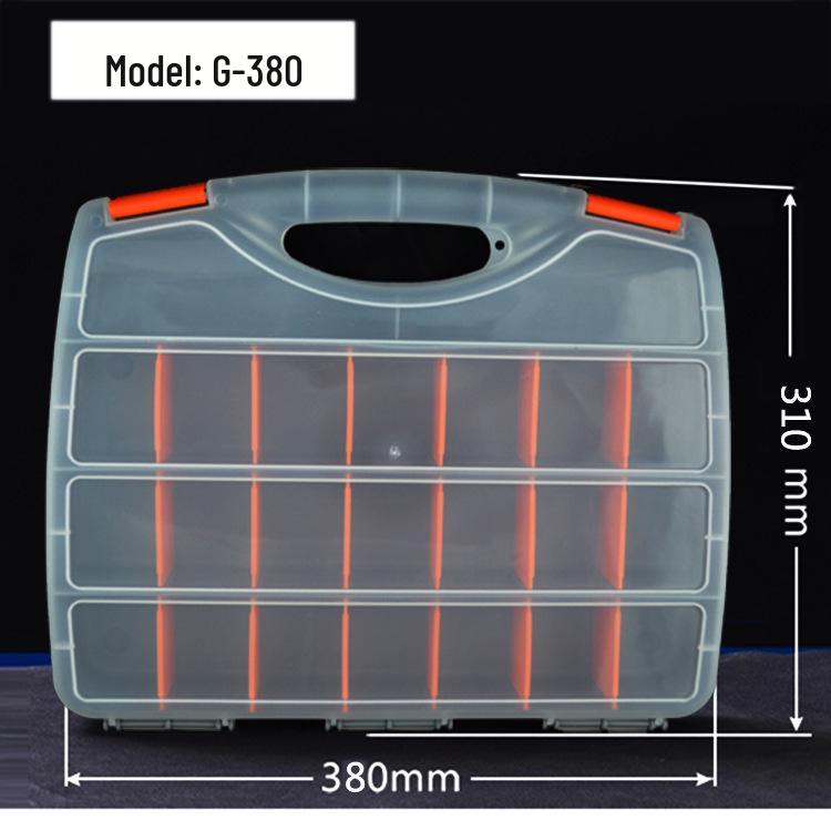 Medium Portable Transparent Plastic Hardware Storage Box
Medium Portable Transparent Plastic Hardware Storage Box