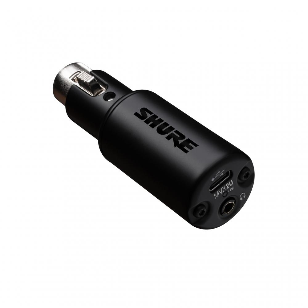Цифровой аудиоинтерфейс SHURE MVX2U, адаптер-преобразователь XLR-USB с выходом для наушников: Динамический микрофонКонденсаторный микрофонРаспределение (Потоковое)
Цифровой аудиоинтерфейс SHURE MVX2U, адаптер-преобразователь XLR-USB с выходом для наушников: Динамический микрофонКонденсаторный микрофонРаспределение (Потоковое)