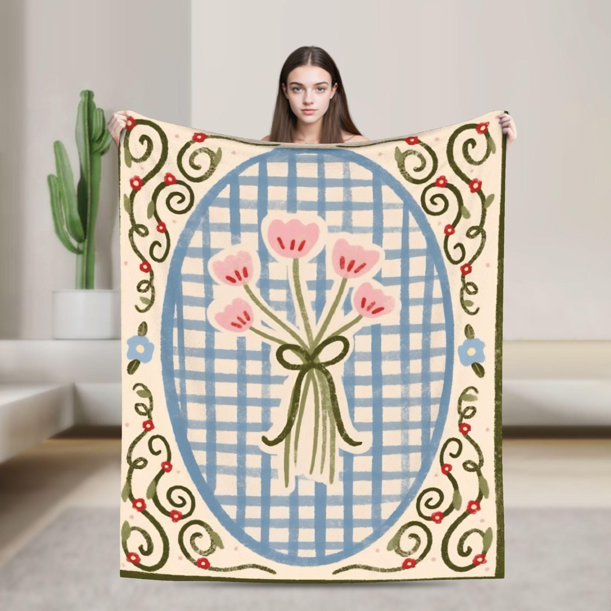 Border Painting Art Flower Plush Blankets Girls Boys Flannel Throw Blanket For Couch Bed Super Soft Custom DIY Quality Bedspread 75cmx90cm чёрный
Border Painting Art Flower Plush Blankets Girls Boys Flannel Throw Blanket For Couch Bed Super Soft Custom DIY Quality Bedspread 75cmx90cm чёрный