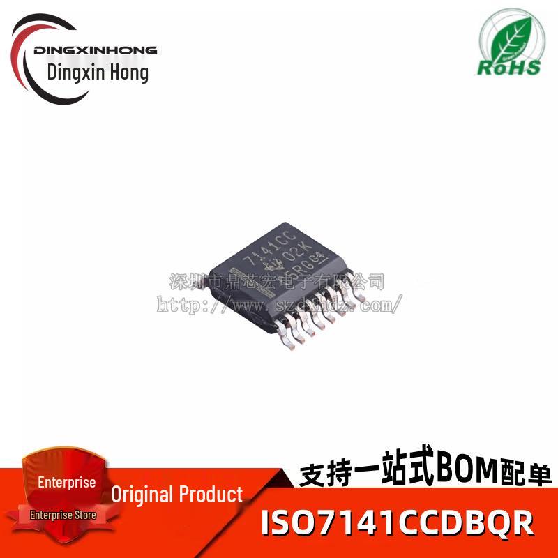 ISO7141CCDBQR SSOP-16 Four-Channel Digital Isolator Chip with 7141CC Silkscreen
ISO7141CCDBQR SSOP-16 Four-Channel Digital Isolator Chip with 7141CC Silkscreen