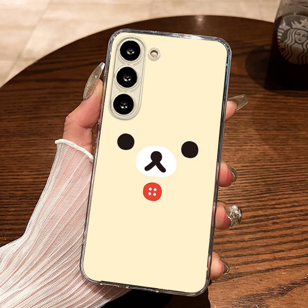 Cute R-Rilakkumas Bear Phone Case Silicone For Samsung S30,23,21,22,20 FE lite,S10,9,PIus Note20ultra Soft Transparent SamsungS21plus
Cute R-Rilakkumas Bear Phone Case Silicone For Samsung S30,23,21,22,20 FE lite,S10,9,PIus Note20ultra Soft Transparent SamsungS21plus