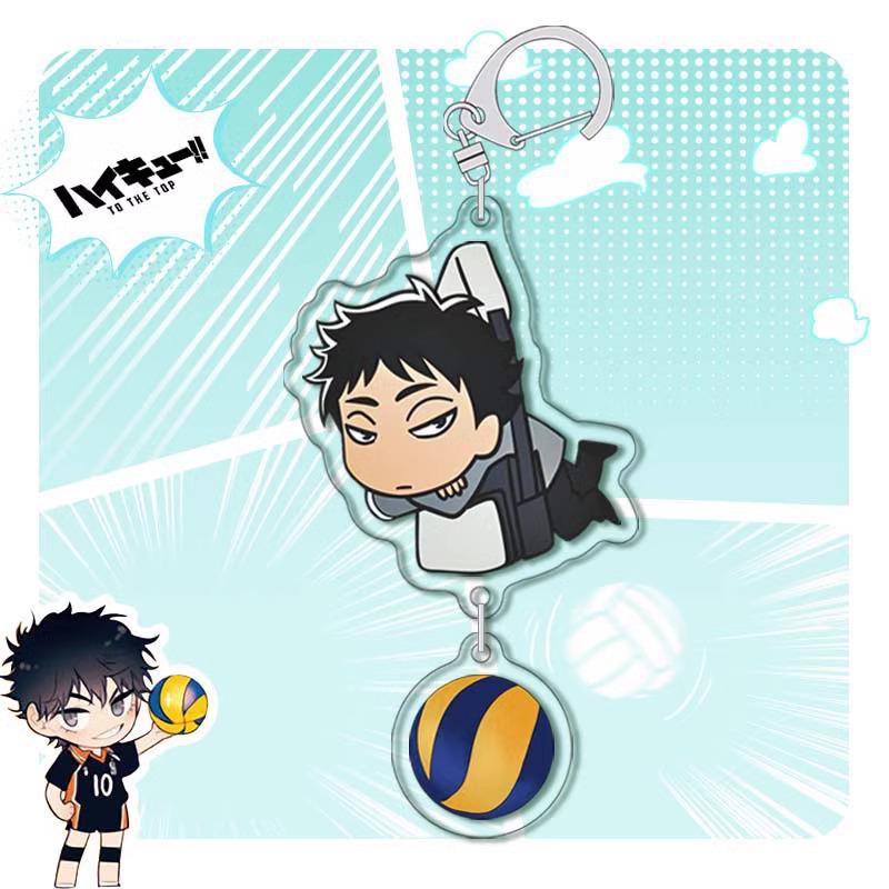 Пользовательский двусторонний акриловый брелок-шарм с волейболом в стиле аниме
Пользовательский двусторонний акриловый брелок-шарм с волейболом в стиле аниме