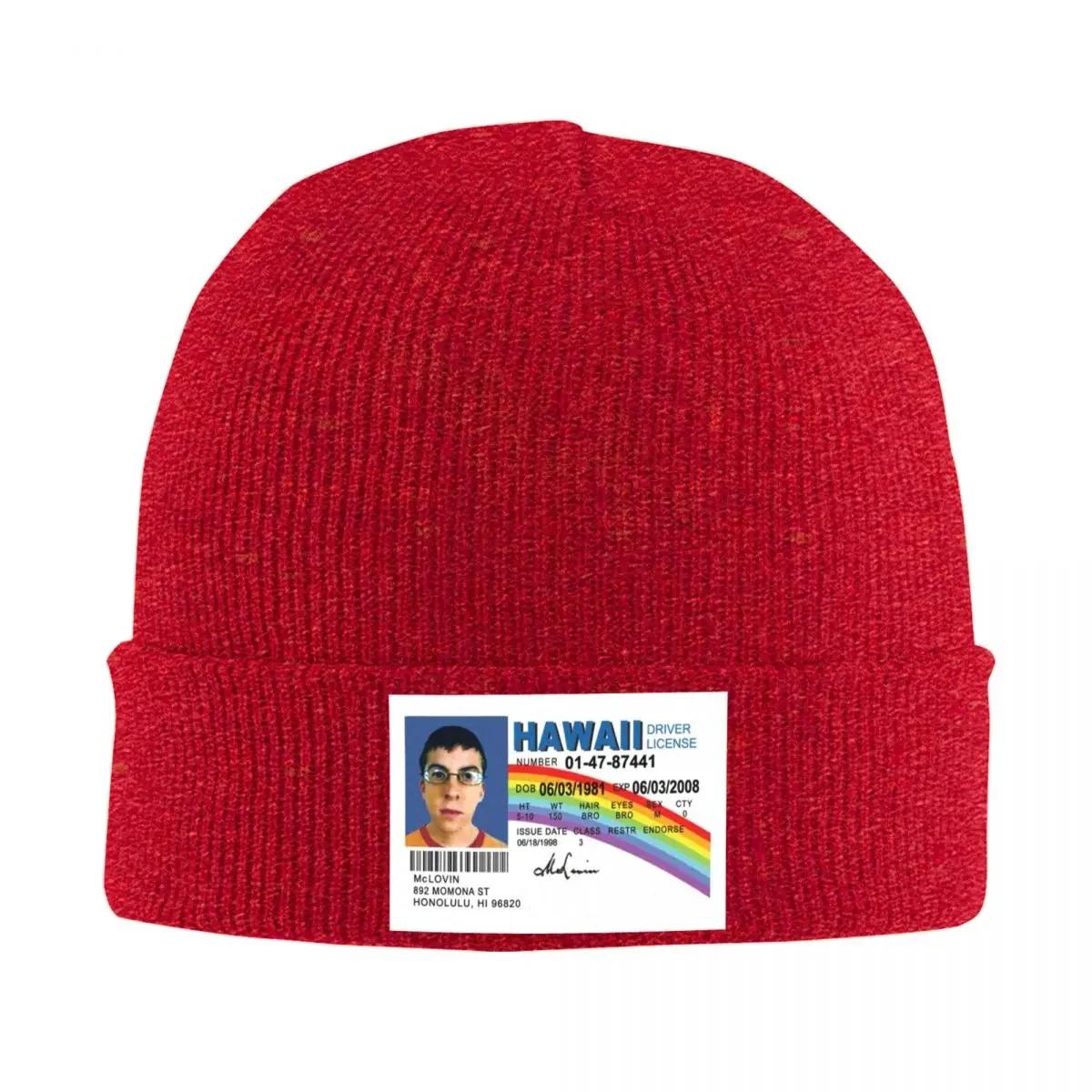 McLovin Driver License Warm Knitted Cap Hip Hop Bonnet Hat Autumn Winter Outdoor Beanies Hats for Unisex Women Adult One Size
McLovin Driver License Warm Knitted Cap Hip Hop Bonnet Hat Autumn Winter Outdoor Beanies Hats for Unisex Women Adult One Size
