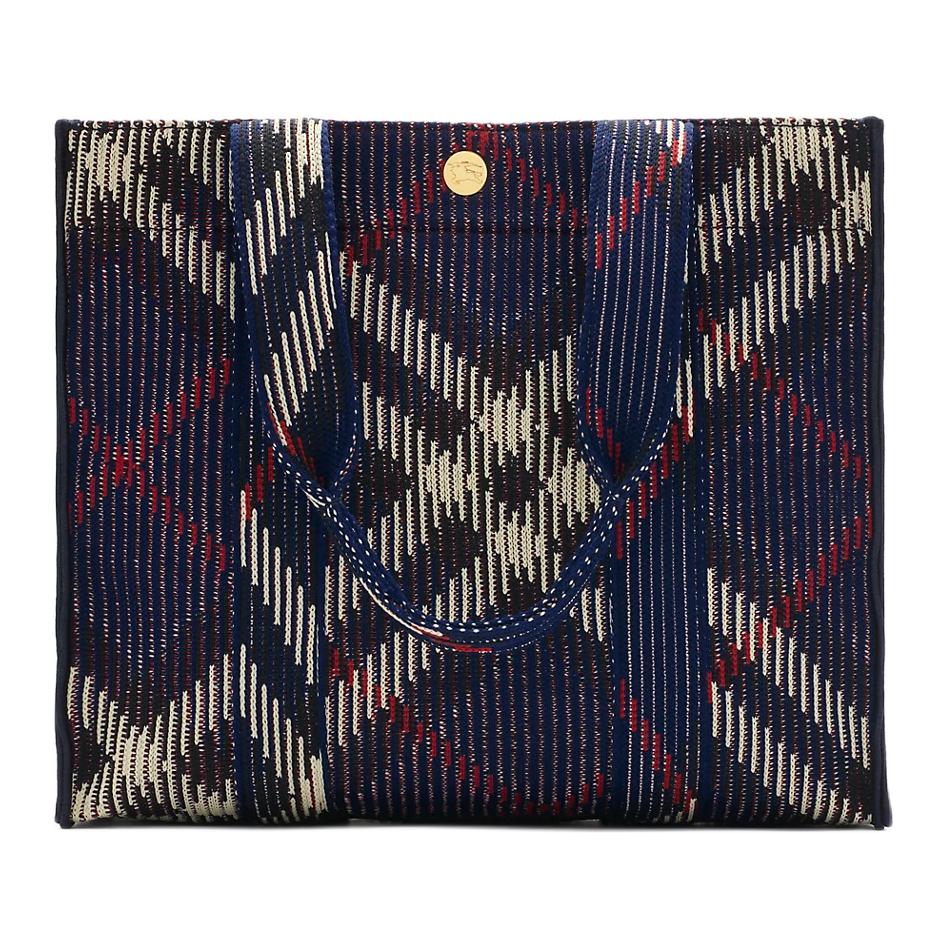 Burberry Large Women Tote Bags Check Knitted Navy Blue Canvas Snap Closure Casual Daily Commute Shopping Handbag 81025231 Basic Set (Bag+Dust Bag)
Burberry Large Women Tote Bags Check Knitted Navy Blue Canvas Snap Closure Casual Daily Commute Shopping Handbag 81025231 Basic Set (Bag+Dust Bag)