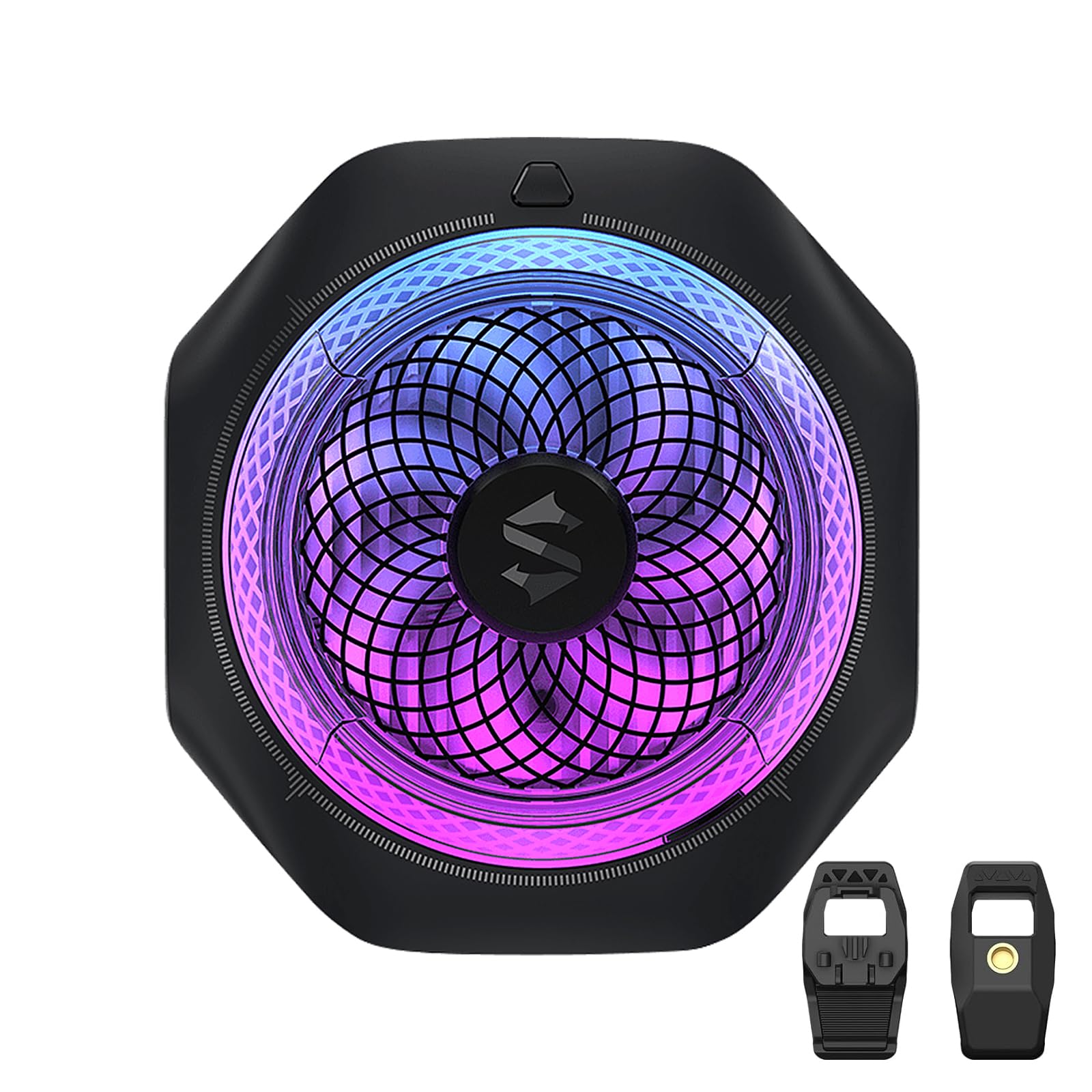 Smartphone Cooling Black Shark MagCooler 4 Pro Magnetic Cell Phone Cooling RGB 27W Cell Phone Video Car Mobile Cooler for Cell iPad Fan, Fan, Light,
Smartphone Cooling Black Shark MagCooler 4 Pro Magnetic Cell Phone Cooling RGB 27W Cell Phone Video Car Mobile Cooler for Cell iPad Fan, Fan, Light,