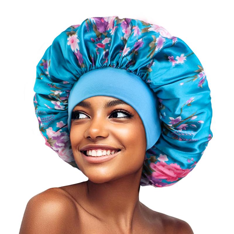 Большой атласный ночной колпак-шапочка с цветочным принтом, эластичная широкая резинка, шапочка для сна для женщин, уход за волосами, шапочка для душа, головной убор One Size озеро синий
Большой атласный ночной колпак-шапочка с цветочным принтом, эластичная широкая резинка, шапочка для сна для женщин, уход за волосами, шапочка для душа, головной убор One Size озеро синий