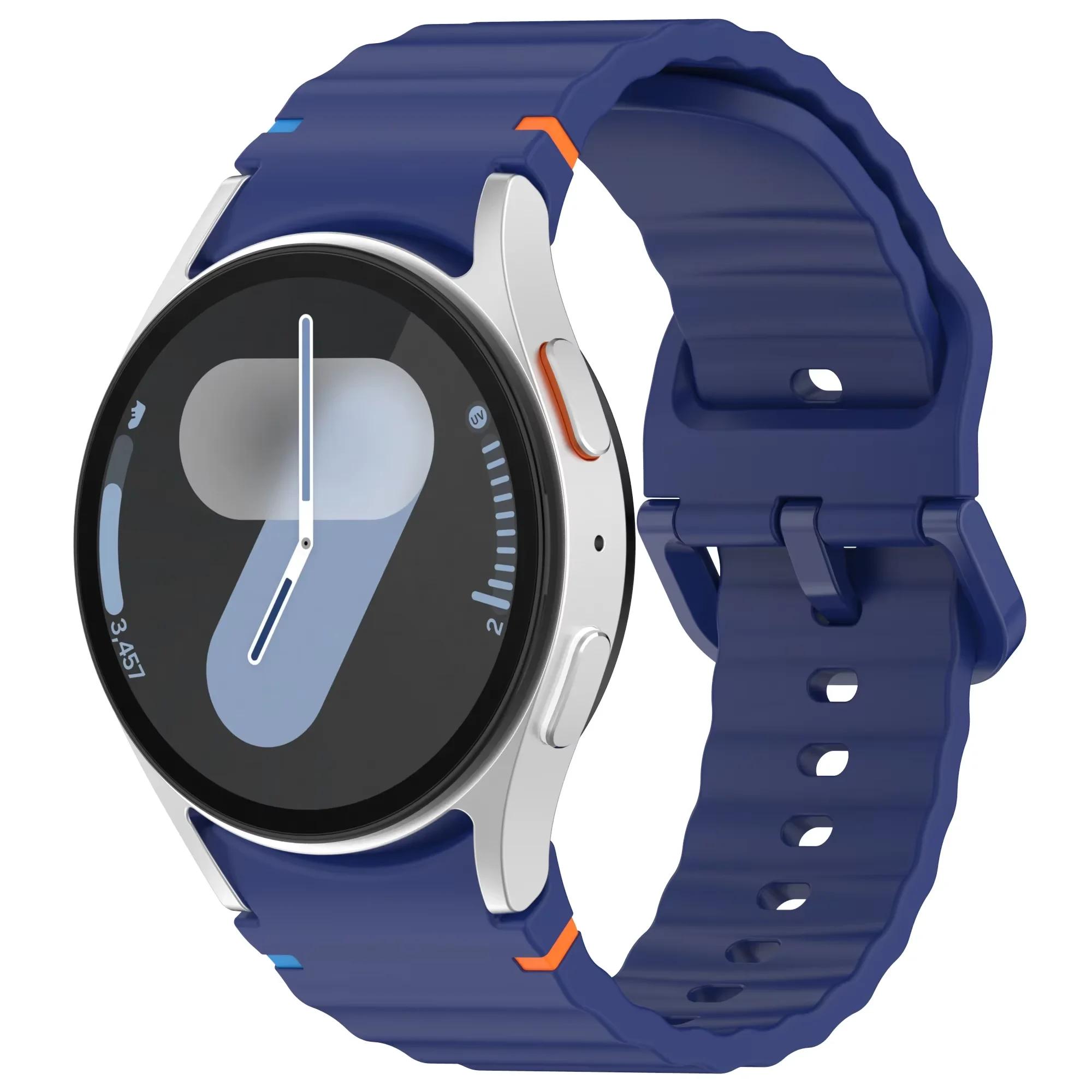 Силіконовий ремінець для Samsung Galaxy Watch 8 7 6 5 4 44мм 40мм Спортивні годинники замість браслетів для 8/6/4 Classic 46мм For Watch 8 Classic
Силіконовий ремінець для Samsung Galaxy Watch 8 7 6 5 4 44мм 40мм Спортивні годинники замість браслетів для 8/6/4 Classic 46мм For Watch 8 Classic