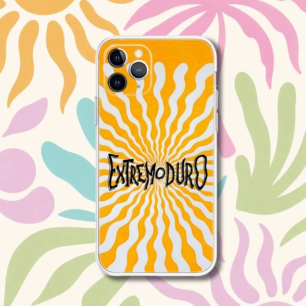 E-Extremoduro Rock Band Transparent Phone Case For iPhone 17,13,15,12,11,14,16 Pro Max Mini 7,8 Plus SE4,17E Air Cover Fundas iPhone6
E-Extremoduro Rock Band Transparent Phone Case For iPhone 17,13,15,12,11,14,16 Pro Max Mini 7,8 Plus SE4,17E Air Cover Fundas iPhone6