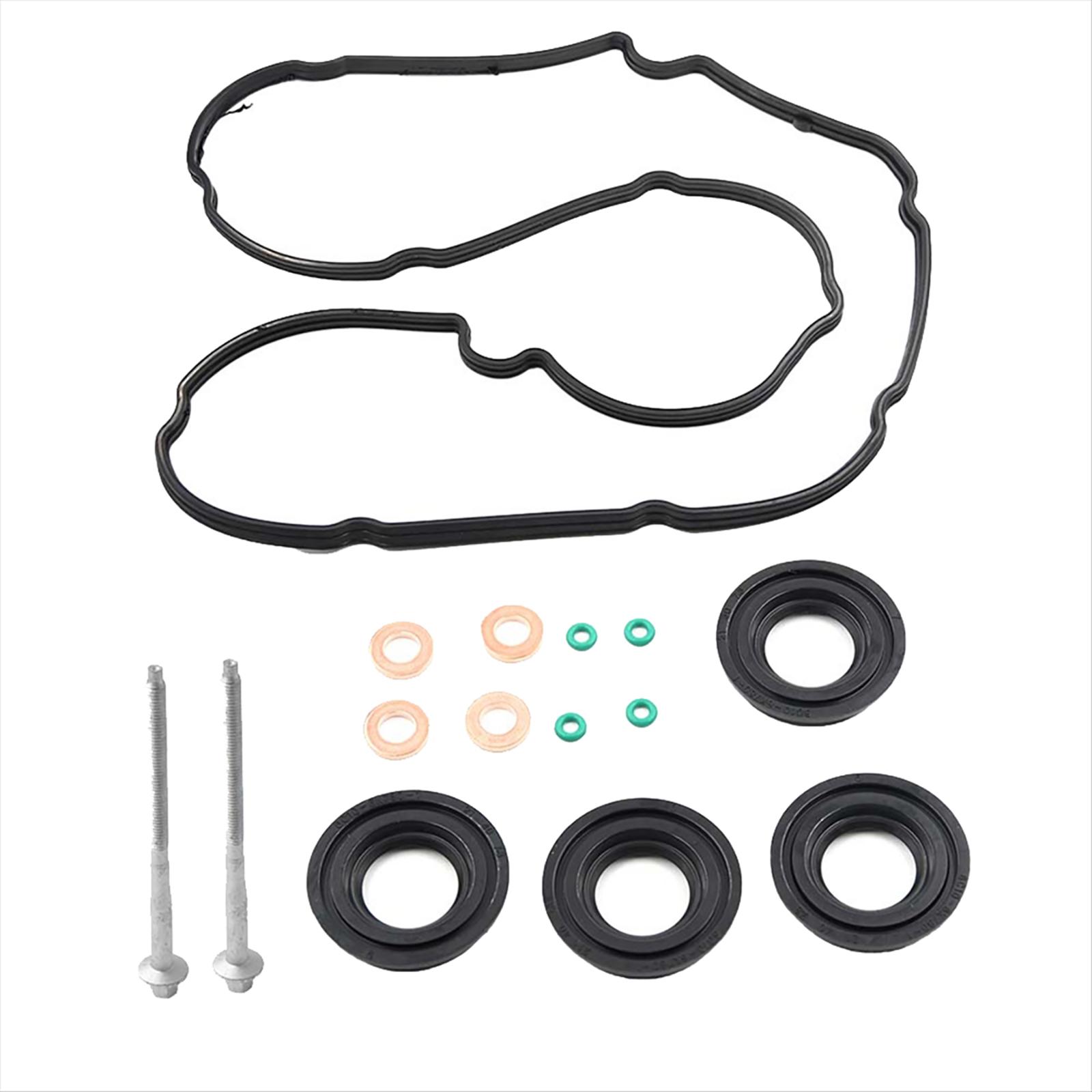 Reliable Seal Kit Includes Injector Clamp Bolt Injector Gasket set 1372494 Injector Seal Set Metal Seal Kits for MK7 1
Reliable Seal Kit Includes Injector Clamp Bolt Injector Gasket set 1372494 Injector Seal Set Metal Seal Kits for MK7 1