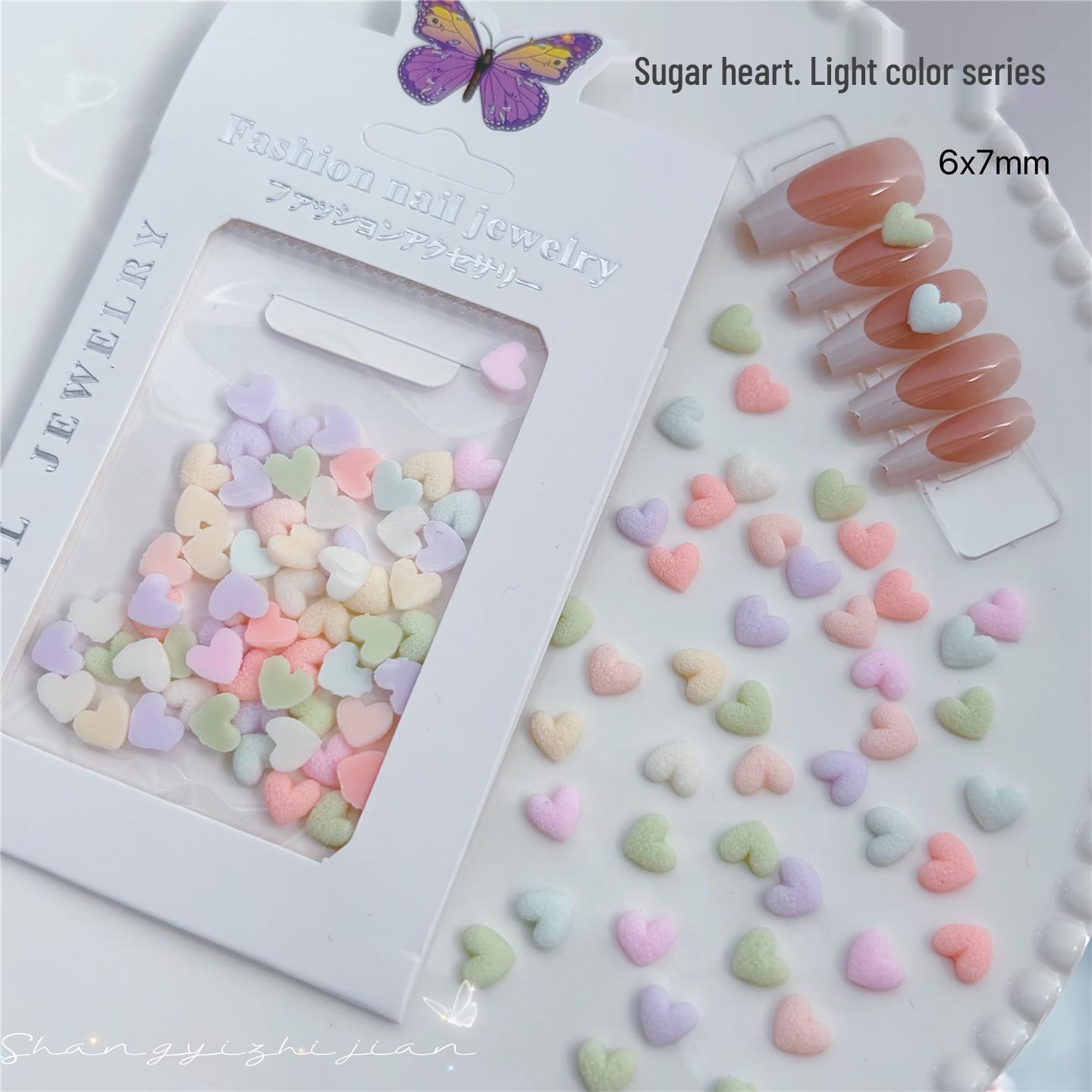 2025 Sugar Heart Light Color Nail Art: Autumn/Winter Mixed Coffee & Floral DIY Decorations
2025 Sugar Heart Light Color Nail Art: Autumn/Winter Mixed Coffee & Floral DIY Decorations