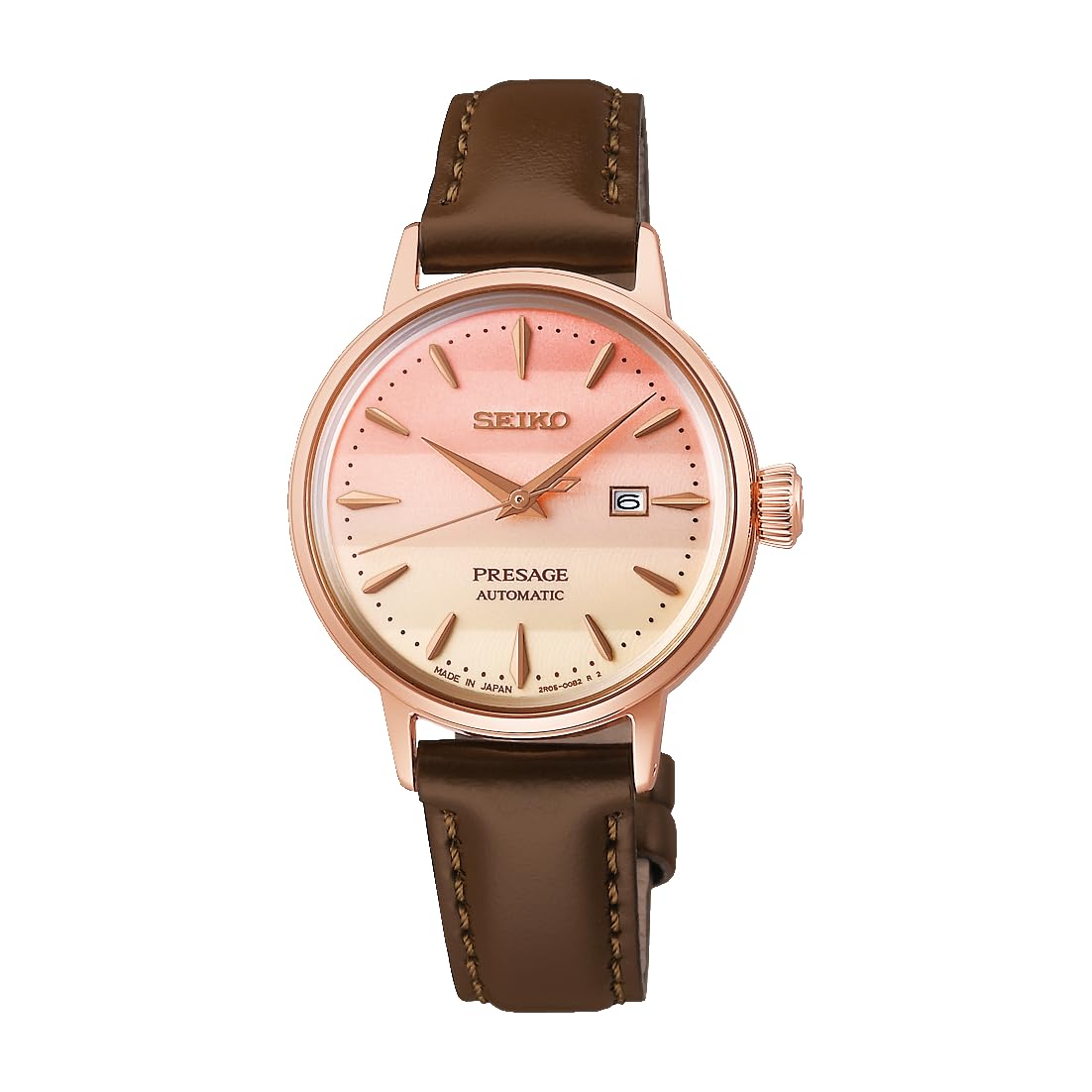 PRESAGE SRRW002 Cocktail Time Star BAR Limited Edition Mechanical Ladies Leather Band
PRESAGE SRRW002 Cocktail Time Star BAR Limited Edition Mechanical Ladies Leather Band
