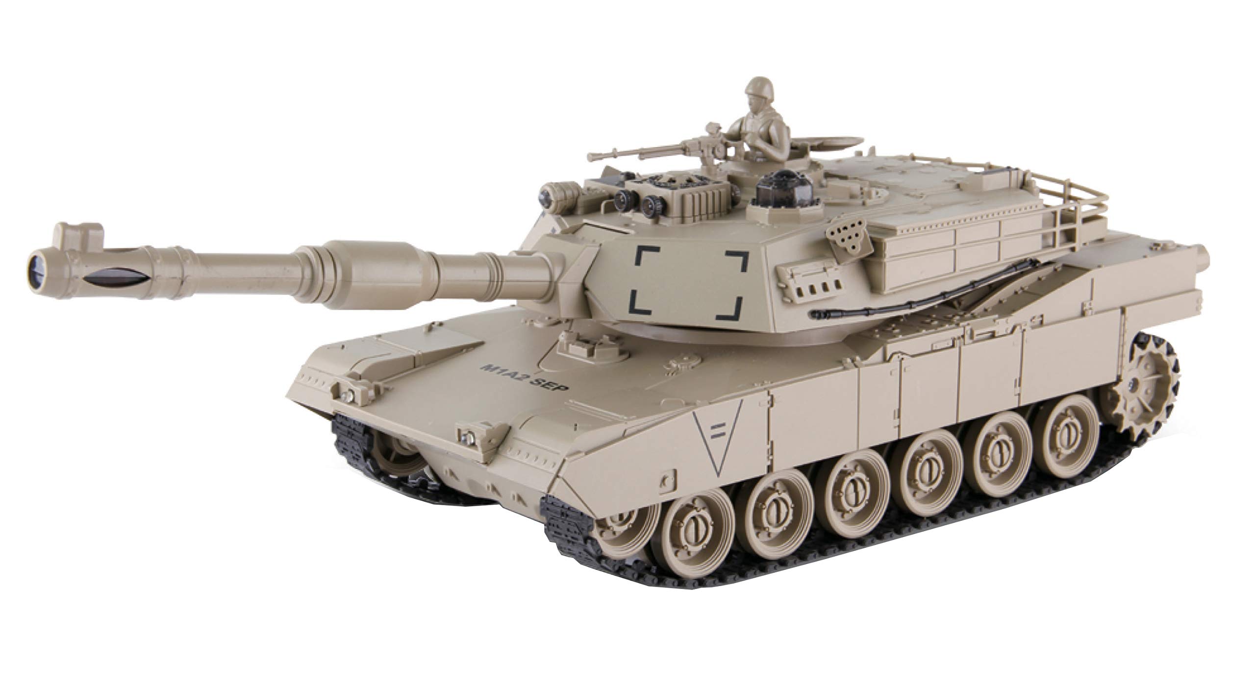 Doyusha RC World Battle Tank American M1A2 Type 27MHz Infrared Battle System Equipped with Electric Radio Control WBT-MA
Doyusha RC World Battle Tank American M1A2 Type 27MHz Infrared Battle System Equipped with Electric Radio Control WBT-MA