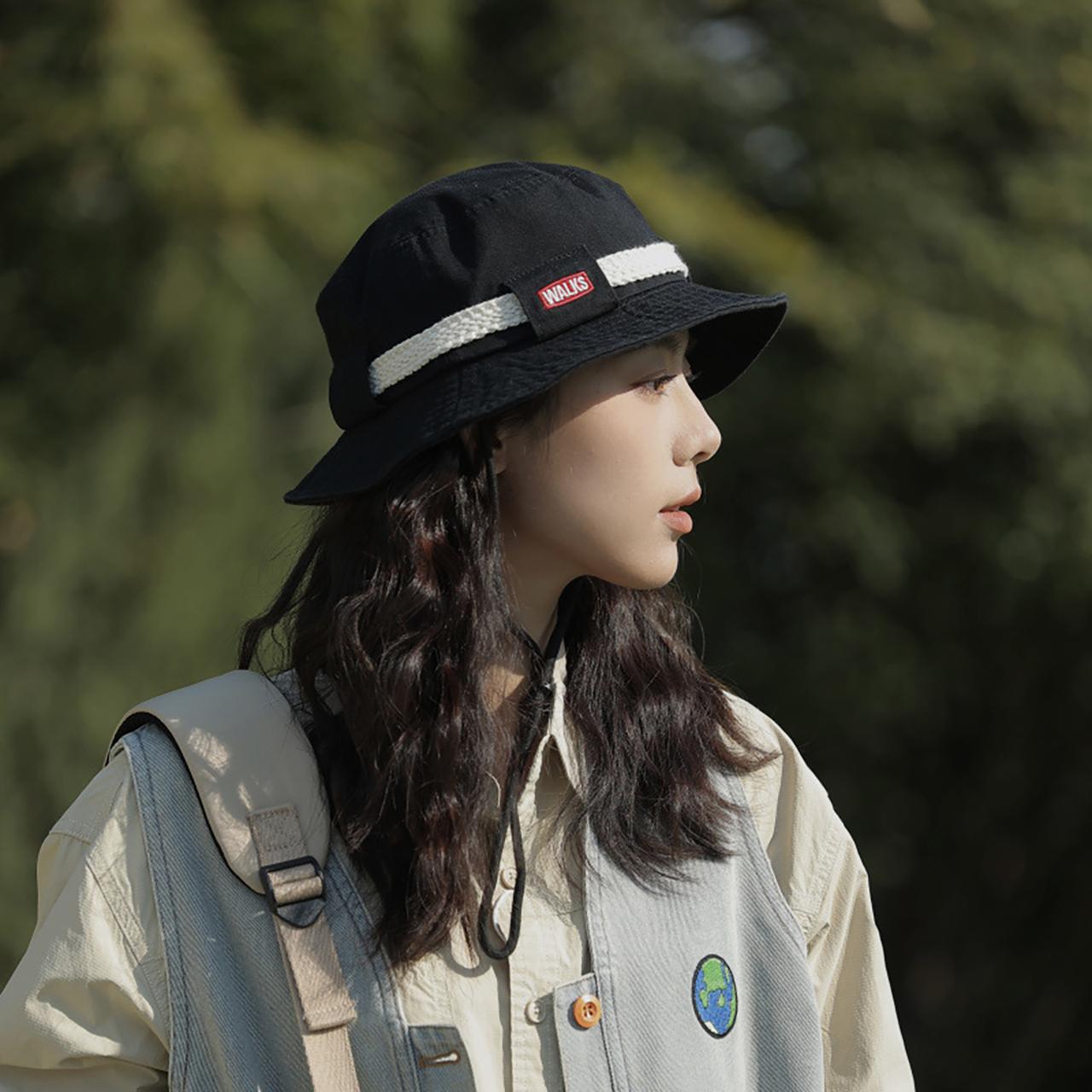 Fashion Solid Color Bucket Hat for Men Women Summer Cotton Travel Hiking Sunshade Dome Basin Cap Unisex Outdoor Hat 55-59cm чорний
Fashion Solid Color Bucket Hat for Men Women Summer Cotton Travel Hiking Sunshade Dome Basin Cap Unisex Outdoor Hat 55-59cm чорний