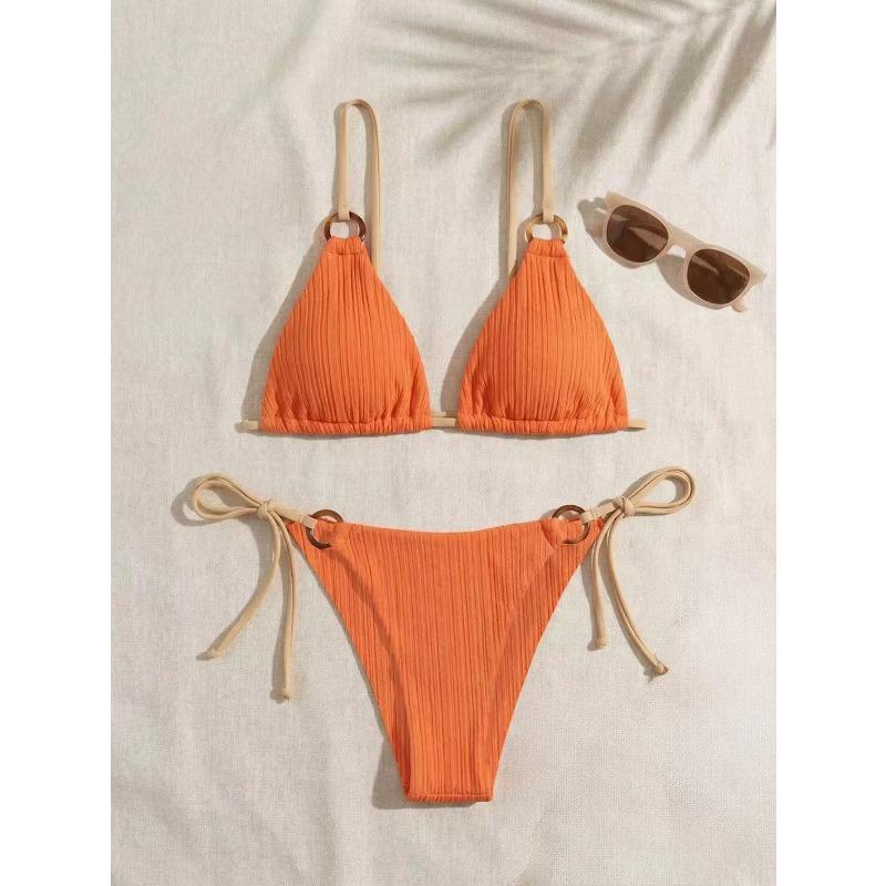 Women s European & American Style Bikini Set Sexy Lace-Up Two-Piece Swimsuit for Beach Vacation XL помаранчевий
Women s European & American Style Bikini Set Sexy Lace-Up Two-Piece Swimsuit for Beach Vacation XL помаранчевий
