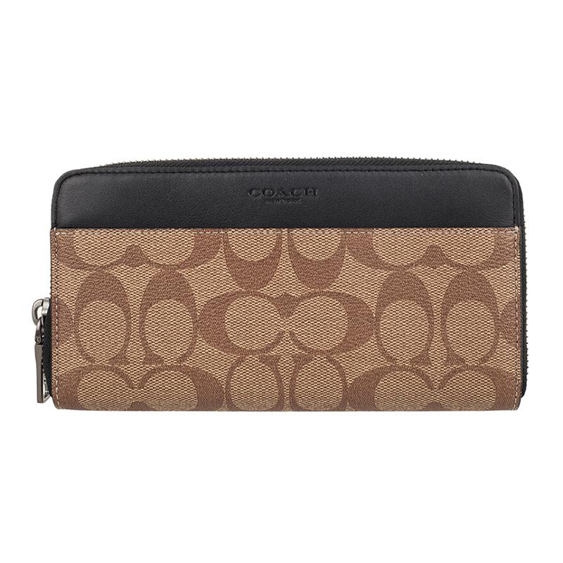 COACH Accordion Wallet 20 long zipper closure PVC accordion bag wallet men s khaki brown коричневий
COACH Accordion Wallet 20 long zipper closure PVC accordion bag wallet men s khaki brown коричневий