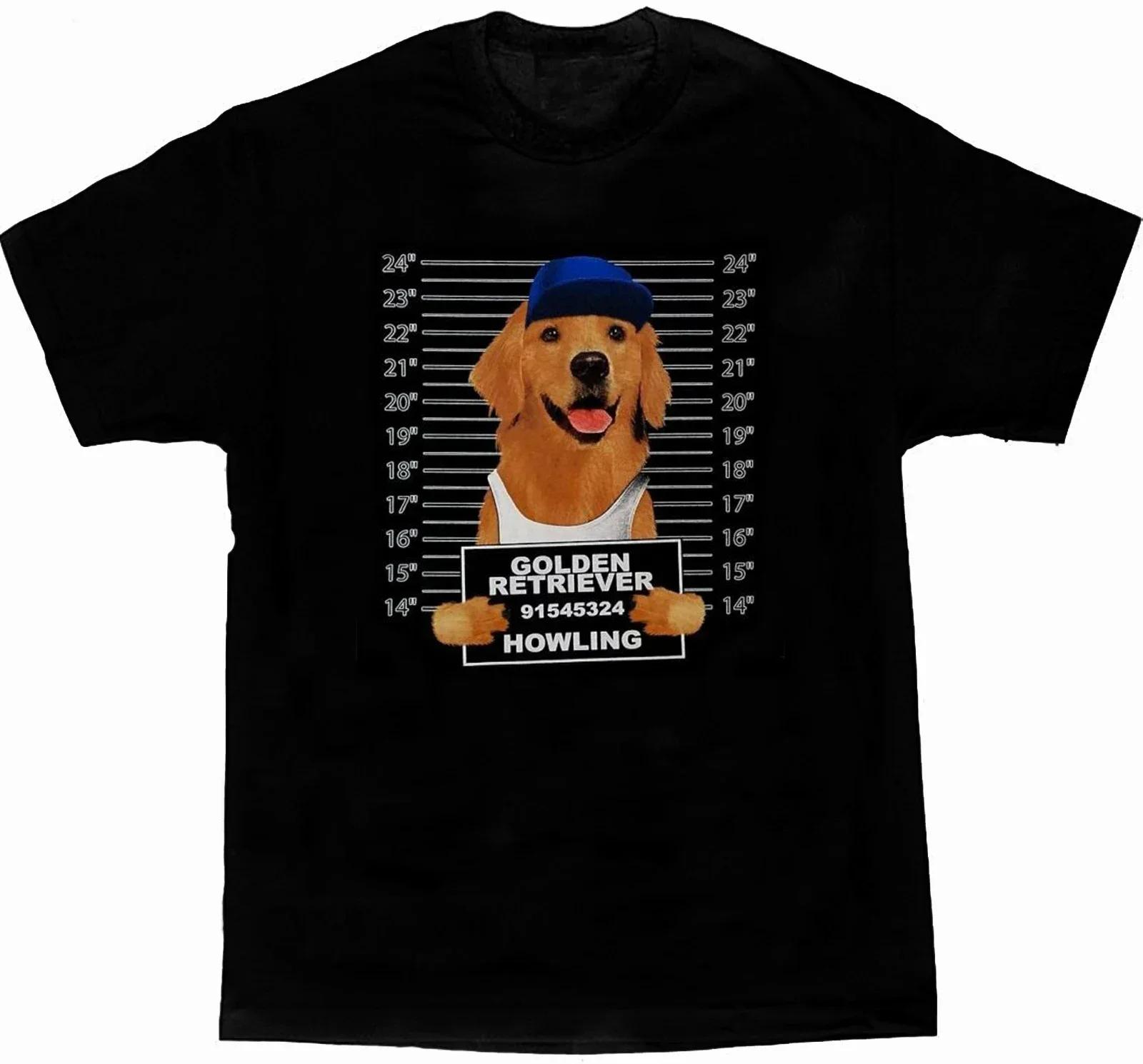 Funny Golden Retriever Mug Shot Printed Dog Lovers Gift TShirt New 100 Cotton ONeck Summer Short Sleeve Casual Mens Tshirt 4XL
Funny Golden Retriever Mug Shot Printed Dog Lovers Gift TShirt New 100 Cotton ONeck Summer Short Sleeve Casual Mens Tshirt 4XL